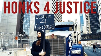 Justice for George Floyd from honking horns?