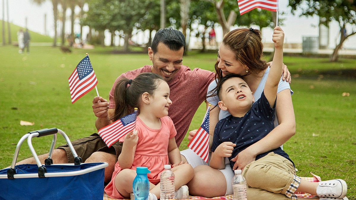 Family on July 4