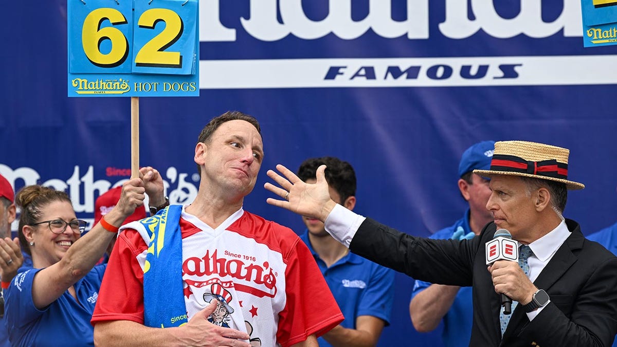 Joey Chestnut in 2023