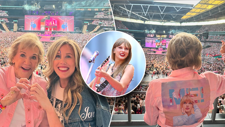 90-year-old travels to see Taylor Swift's 'Eras Tour' with granddaughter, says her heart 'still young'